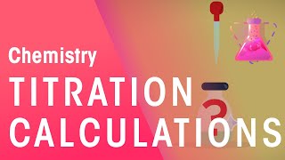 How To Do Titration Calculations  Chemical Calculations  Chemistry  FuseSchool [upl. by Ireland]