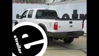 etrailer  5th Wheel Trailer Hitch Installation  2015 Ford F250 Super Duty [upl. by Ellehsad]