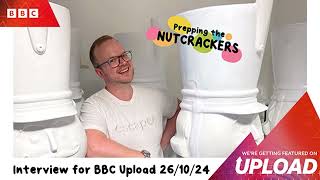 Interview on BBC Upload about being an Illustrator and designing the York Christmas Nutcracker Trail [upl. by Iow311]