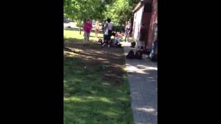 Homeless people fighting on kirkwood IU [upl. by Nedroj]