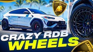 Urus Widebody with Crazy RDB Wheels Forged Carbon Spectre Coming Up [upl. by Madora]