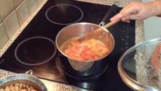 Fasolatha Greek Style Beans Recipe [upl. by Alemac]