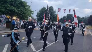 Donaghadee Flutes amp Drums FULL CLIP 4K  Portadown True Blues 55th Anniversary Parade 2023 [upl. by Yraht]