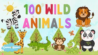 Wild Animals  Learn wild animals names in English  Kids vocabulary  English Educational Video [upl. by Akamaozu648]