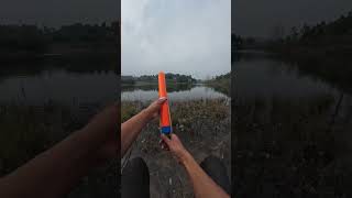 DIY slingshot👍fishing slingshot rubber outdoors hunting shoot diy shorts pyp [upl. by Alduino903]