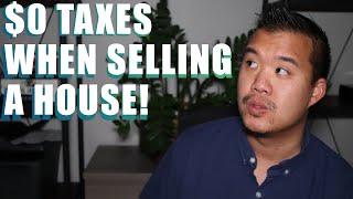 Taxes When Selling a House  How To Avoid Capital Gains [upl. by Ahsinawt951]