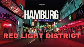 Hamburg Reeperbahn Red Light District [upl. by Aihsein290]