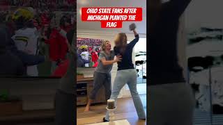 Ohio state fans after michigan planted the flag [upl. by Athenian892]