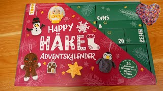 Häkel Adventskalender Topp  24 Überraschungen für den Advent  Unboxing [upl. by Eiresed]