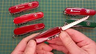 Canivetes Victorinox CampingmesserPickinicker Camper e Camper Plus [upl. by Giorgia]