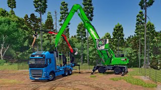 FS25  Map Hutan Pantai  Forestry Farming and Construction  LS25 [upl. by Yehc465]