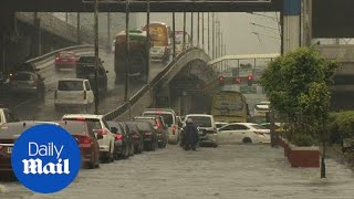 The Philippines braces for category 5 Typhoon Mangkhut [upl. by Ahsiral]