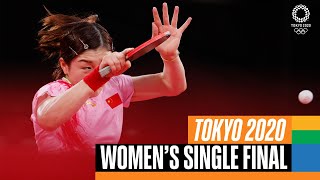 Chen Meng 🇨🇳 vs Yingsha Sun 🇨🇳  Womens Singles Table Tennis 🏓 Gold Medal Match  Tokyo Replays [upl. by Trometer]