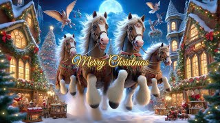 Sleigh Bells Ring Are You Listening Merry Christmas Piano sensation Full Mane Cob [upl. by Ycnalc]