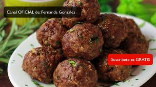 ✔ Albondigas de Carne y Avena PARA PERRO   Recetas de Comida para Perros [upl. by Latif]