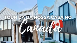 TOUR NA NOSSA CASA NO CANADA  TUDO QUE JA TEM NELA QUANDO ALUGAMOS [upl. by Anitsud820]