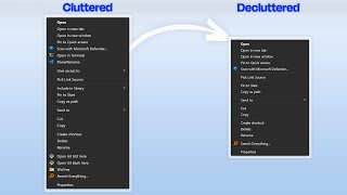 Declutter The Windows RightClick Menu [upl. by Seek365]