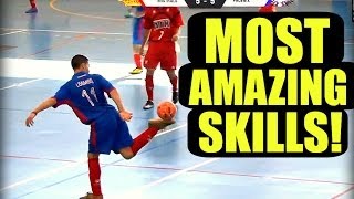 The BEST Street FootballFutsalFreestyle Skills EVER ★ HD [upl. by Leisam646]