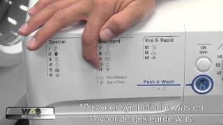 Indesit XWA 71451 WB Innex wasmachine met 7 kilo vulinhoud 1400 toeren en energielabel A [upl. by Yrelav]