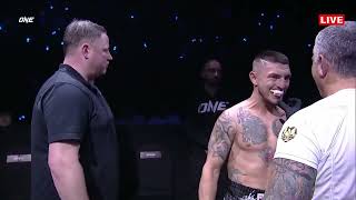 Silviu Vitez vs Yodlekpet Or Atchariya FULL FIGHT January 27 2023  ONE Friday Fights 2 [upl. by Anidnamra]