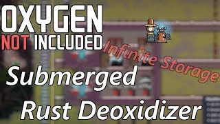 Submerged Rust Deoxidizer Design  Infinite Storage and Natural Separation  Oxygen Not Included [upl. by Droffilc]