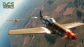 Real Pilot teaches DCS Pilot  P51 Mustang  DCS World [upl. by Scriven]