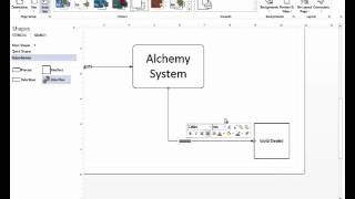 Tutorial Creating a Context Diagram With Visio [upl. by Rorrys963]