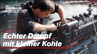 Echter Dampf mit kleiner Kohle  Die ModellDampfer von Kürnbach  EisenbahnRomantik [upl. by Asennav]