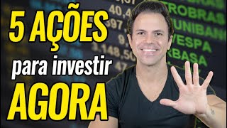 TOP 5 AÇÕES PARA INVESTIR EM NOVEMBRO [upl. by Linneman]