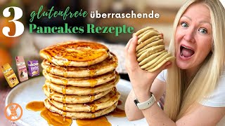 3 Glutenfreie PancakeRezepte 🌾  Schnell amp Einfach Zuhause  Bauckmühle Produktneuheiten [upl. by Euqinwahs]