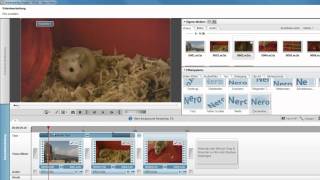 ExpressBearbeitung in Nero Video Storyboards einfache Bearbeitungsfunktionen und Texteffekte [upl. by Sylvan]