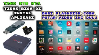 Mempermudah instal Aplikasi stb b860h dari Flashdisk yang susah di instal apk [upl. by Jacoby]