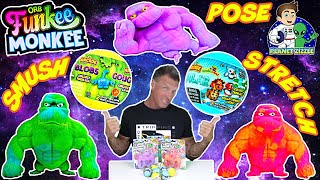 ORB Stretchy Funkee Munkee Arcade Blobs Arcade Polar Capsules GLOW [upl. by Clabo]