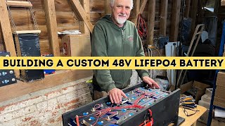 Building a Custom 48v LiFePO4 Battery [upl. by Agemo]