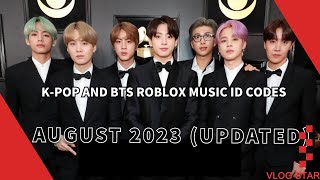 KPOP ROBLOX MUSIC ID CODESAugust 2023 [upl. by Kare697]