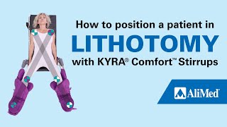 How to position a patient in lithotomy with KYRA® Comfort™ Stirrups [upl. by Balough]