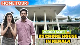 25 CRORE HOUSE IN KERALA 😱  HOME TOUR  20000 SQFT  ULTRA LUXURY MANSION 🔥 [upl. by Morten]