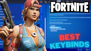 BEST Fortnite Season 4 SETTINGSKEYBINDS⌨️ [upl. by Sitsuj]