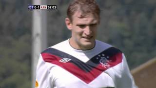 Maurice Edu 68th Min Vs Inverness CT SPL 13th August 2011 720p [upl. by Nadya659]