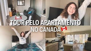 TOUR PELO NOVO APARTAMENTO NO CANADÁ 🇨🇦 [upl. by Aneehsal]