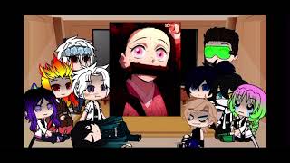 Hashira react to kamado’s part 1 demonslayer reaction [upl. by Haskell245]