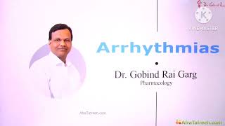 ANTIARRITHIMIC DRUG1CVS PHARMACOLOGYBY DRGOVIND RAI GARG [upl. by Anamor308]