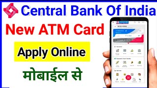 Central Bank of India new atm card apply online big updatehow to apply New ATM card in central bank [upl. by Hemetaf514]