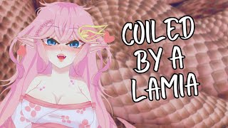 ASMR COILED BY A LAMIA Lamia Hypnosis Audio RP SoftSpoken [upl. by Asyen]