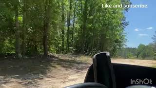 Hawk 250 extreme trial riding pov [upl. by Glynnis781]