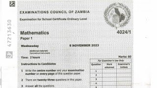 MATHS PAPER 1 2023 INTERNAL Q15 TO Q17 [upl. by Auqenahs]