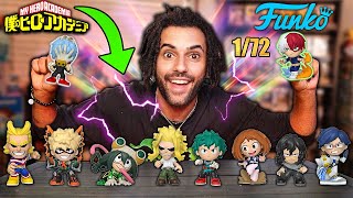 Opening A CASES OF RARE MY HERO ACADEMIA MYSTERY MINI FIGURES I PULLED THE RAREST ONE TODOROKI [upl. by Jock]