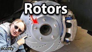 How to Replace Brake Rotors on Your Car [upl. by Coyle503]