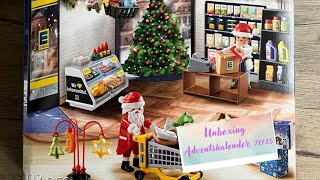 Playmobil  Unboxing Edeka Adventskalender 71735 [upl. by Latoyia]