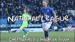 Chesterfield v Halifax Town [upl. by Lavern]